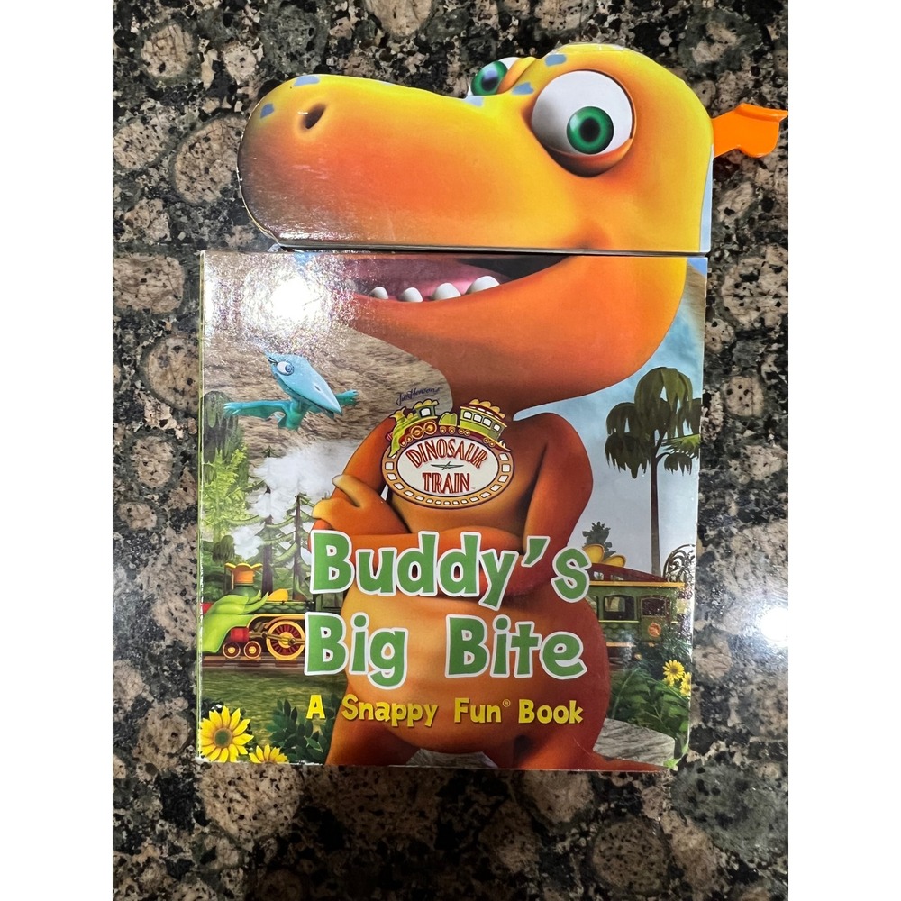 Dinosaur Train Buddy's Big Bite Snappy Fun Interactive Board Book Jim Henson